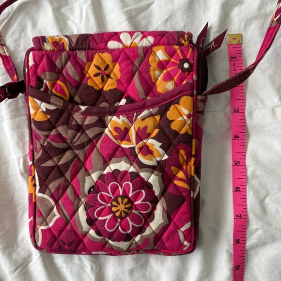 Vera Bradley Mini Hipster Crossbody Bag Messenger Purse - Picture 5 of 7